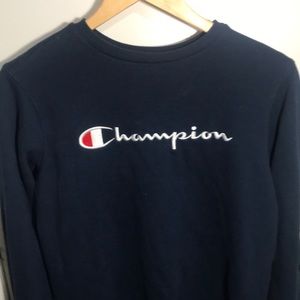 Navy blue Champion Sweatshirt